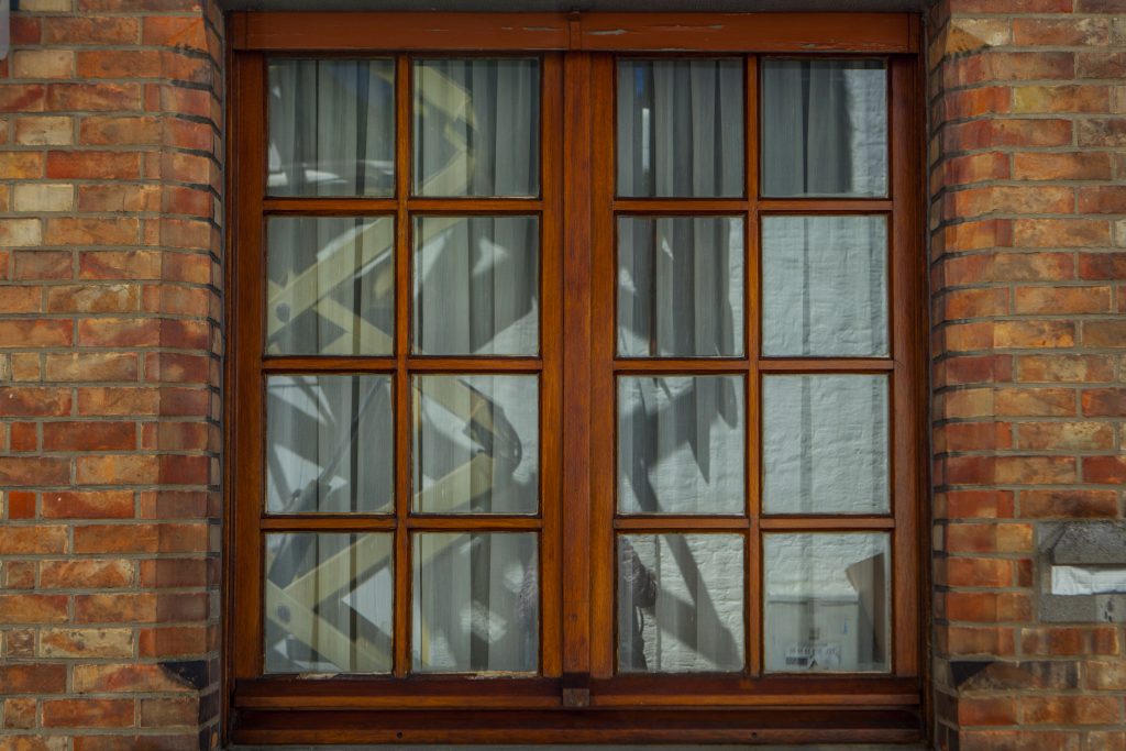 wood window