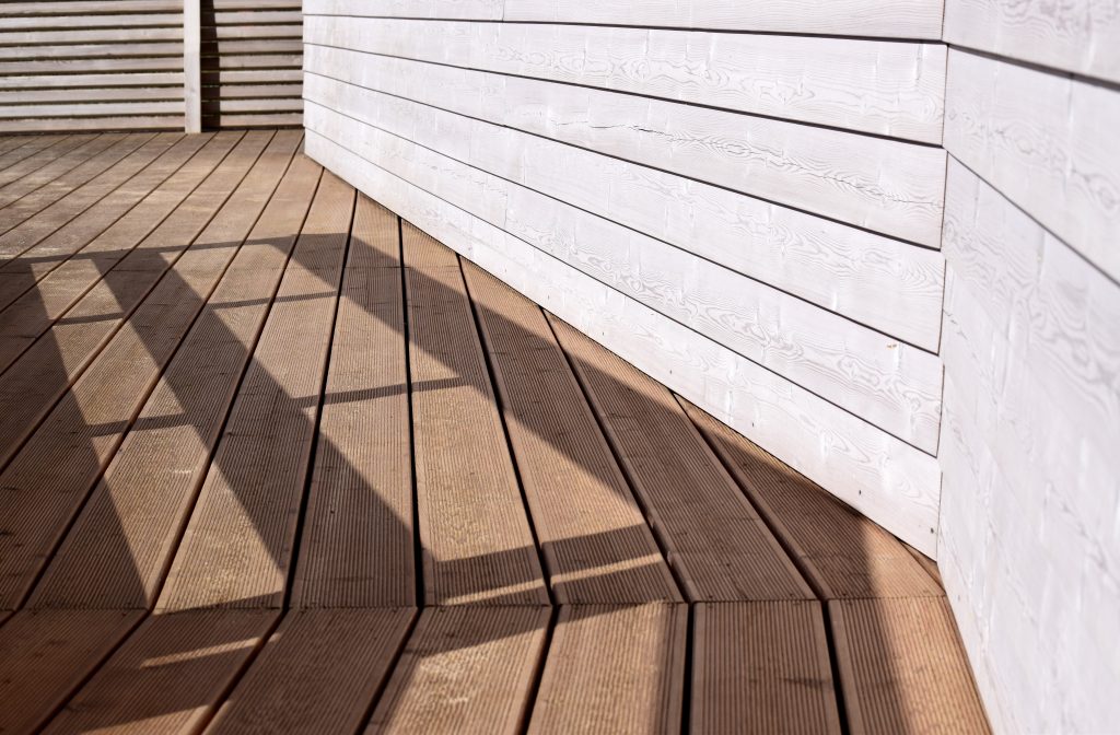 composite wood deck