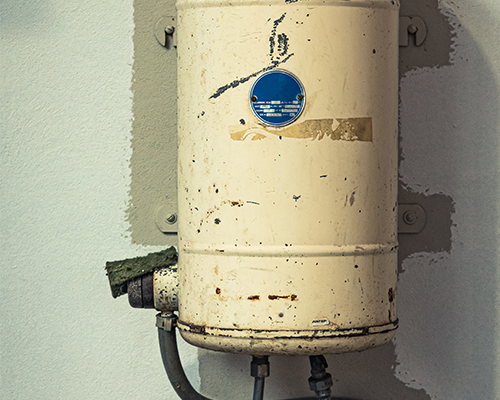 old water heater